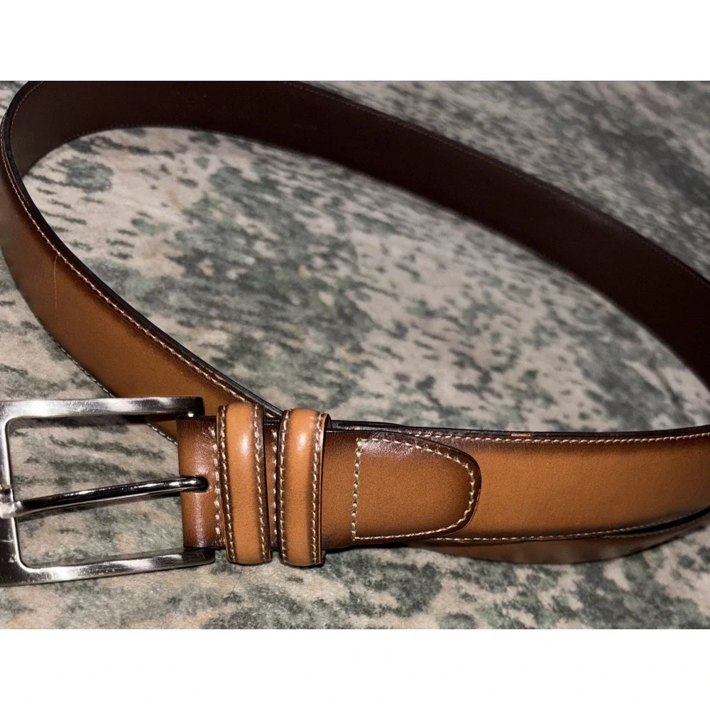 Cremieux full-grain cowhide leather belt Size 44